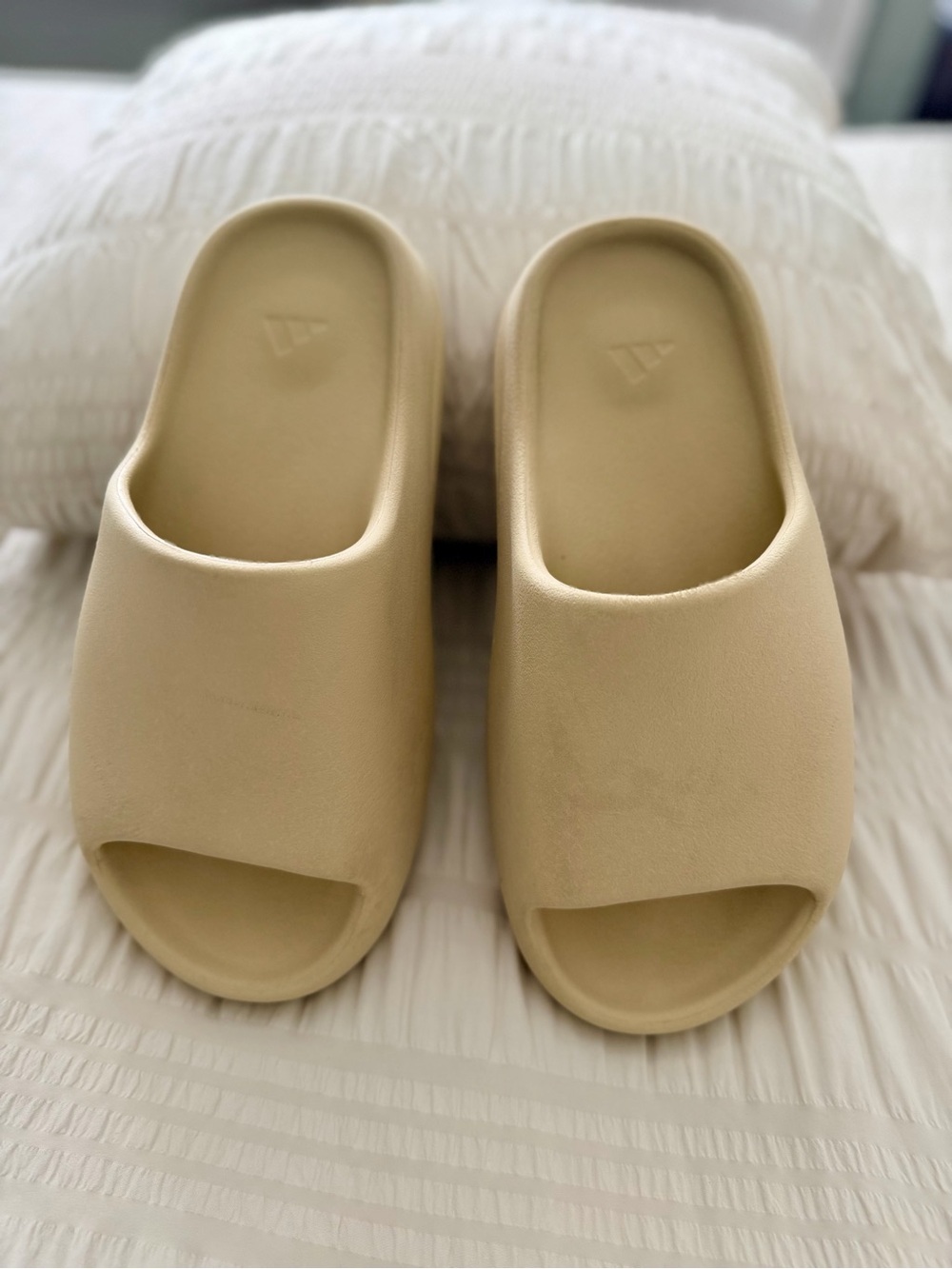 Adidas Yeezy Slides Color: Bone Size: 8